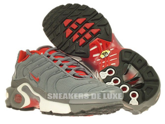Nike Air Max Plus TN 1 Cool Grey/Challenge Red-White