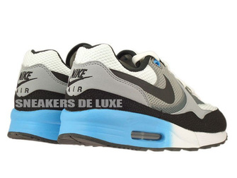 Nike Air Max Light C1.0 631758-104 Summit White / Black-Vivid Blue-Dark Mica Green