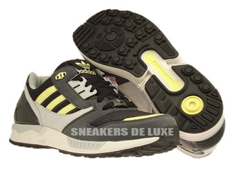 D65462 adidas ZX 8000 Black / Citrine / Pearl Grey
