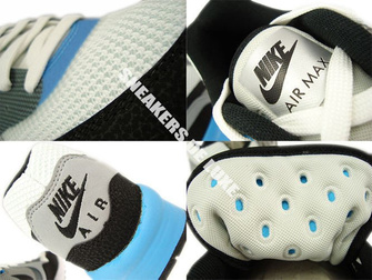 Nike Air Max Light C1.0 631758-104 Summit White / Black-Vivid Blue-Dark Mica Green