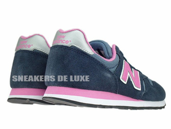 New Balance W373SNP 373 Navy / Pink Suede