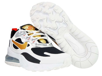 Nike Air Max 270 React CT3433-001 Vast Grey/Metallic Gold-Black