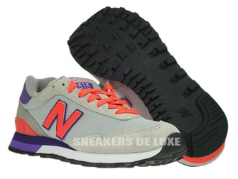 WL515MS New Balance Gray / Orange / Purple