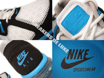 554967-100 Nike Air Max+ 2013 EXT White/Light Zen Grey-Laser Blue-Black
