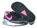 407626-065 Nike Air Max Command Black/Pink Pow-Wolf Grey-White