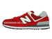 New Balance ML574VAA Red / White