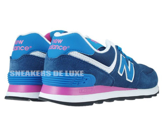WL574MOY New Balance Blue/Pink