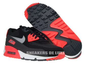 537384-006 Nike Air Max 90 Essential Black/Wolf Grey-Atomic Red-Anthracite