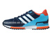 S79194 adidas ZX 750 Collegiate Navy/ Footwear White / Bright Cyan