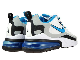 Nike Air Max 270 React CT1280-101 White/Laser Blue-Wolf Grey
