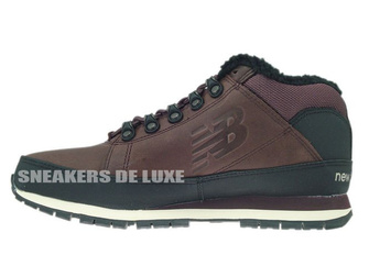 HL754BB New Balance Brown / Black Leather Fur