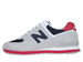 New Balance ML574MUB Rain Cloud with Team Red
