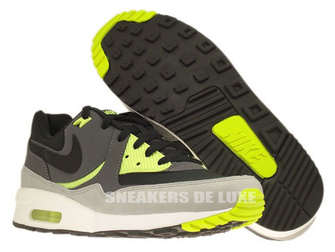 631722-007 Nike Air Max Light Essential Black/Black-Dark Grey-Volt