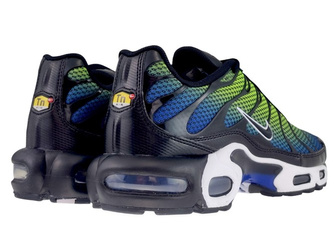 Nike Air Max Plus TN Tuned 1 FZ4628-001 Black/Black-Racer Blue-Volt