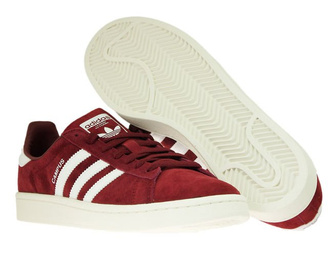 adidas Campus BZ0087 Collegiate Burgundy/Ftwr White/Chalk White