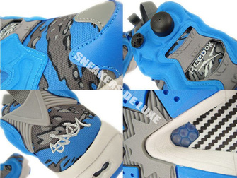 V61559 Reebok X Stash Insta Pump Fury OG Cycle Blue/Grey/Steel/Grey