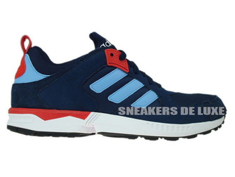 M21227 adidas ZX 5000 RSPN Collegiate Navy/Columbia Blue/Poppy
