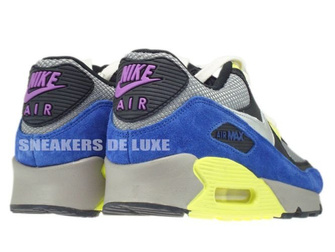 325213-025 Nike Air Max 90 Medium Grey/Silver-Black-Volt