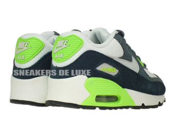 307794-151 Nike Air Max 90 PS White/Pure Platinum-Armory Navy-White