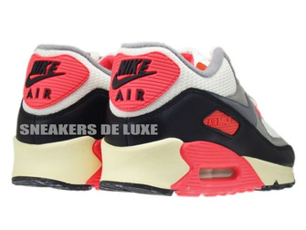 543361-161 Nike Air Max 90 OG Sail/Cool Grey-Medium Grey-Infrared