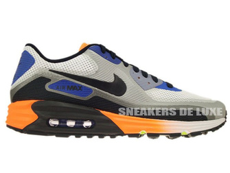 631744-104 Nike Air Max Lunar 90 C3.0 White/Dark Obsidian-Gum Royal-Wolf Grey