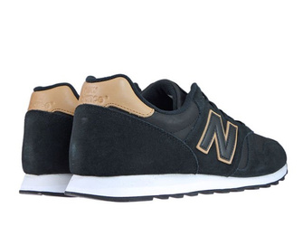 New Balance ML373MMT Black with Veg Tan