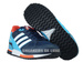 S79194 adidas ZX 750 Collegiate Navy/ Footwear White / Bright Cyan
