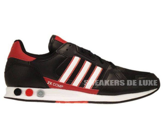 G63927 Adidas ZX Comp  Black/Run White/Uni Red 