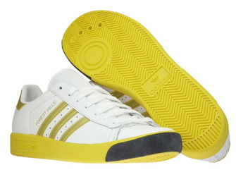 CQ2083 adidas Forest Hills Ftwr White/Gold Met/EQT Yellow