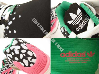 M19455 adidas ZX Flux Core Black / Ftwr White / Semi Solar Pink