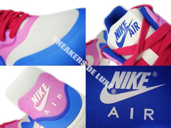 579758-100 Nike Air Max 1 Premium Hyperfuse Sail-Pink Force-Hyper Blue
