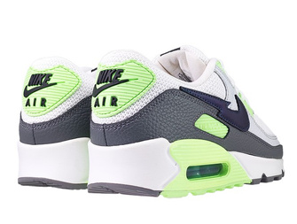 Nike Air Max 90 DJ6897-100 White/Aquamarine-Lime Glow