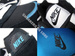 456535-014 Nike MD Runner Black/White-Dynamic Blue
