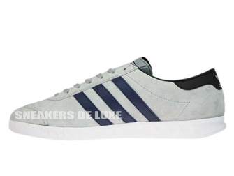 BB5298 adidas Hamburg Mid Grey/Collegiate Navy/Ftwr White