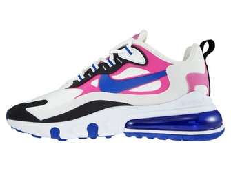Nike Air Max 270 React CI3899-100 Summit White/Hyper Blue