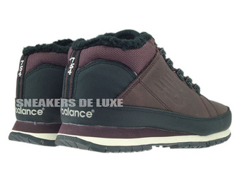 HL754BB New Balance Brown / Black Leather Fur