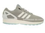 B34058 adidas ZX Flux Clear Onix / Ftwr White / Blush Blue