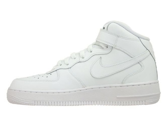 315123-111 Nike Air Force 1 MID '07 White/White