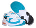 Nike Air Max2 Light AO1741-100 White/Black-Blue Lagoon