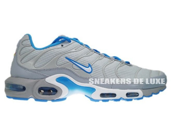 Nike Air Max Plus TN 1 Neutral Grey/White-Blue Glow