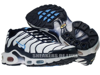 Nike Air Max Plus TN 1 White/White-University Blue-Obsidian