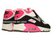 345017-122 Nike Air Max 90 White/Metallic Silver-Black-Hyper Pink