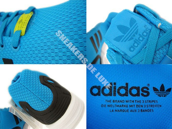 M19839 adidas ZX Flux Solar Blue/Solar Blue/Electricity