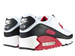 Nike Air Max 90 CT4352-104 White/White-New Maroon-Black