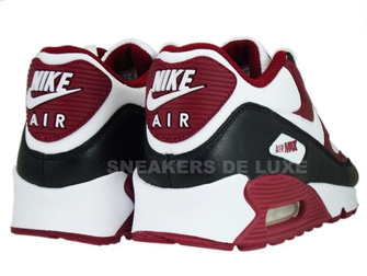 Nike Air Max 90 Premium White-White-Team Red-Black 333888-101