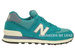 WL574PGW New Balance 574 Pennant Pack Green / White
