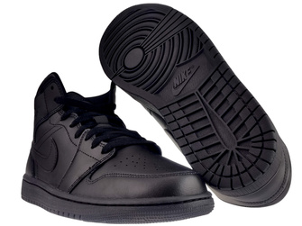 Nike Air Jordan 1 Mid 554724-093 Black/Black-Black