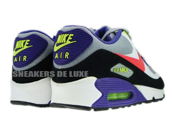 Nike Air Max 90 Black/White-Flint Grey-Hot Red 345188-001