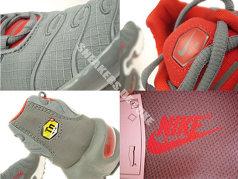 Nike Air Max Plus TN 1 Cool Grey/Challenge Red-White