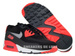 537384-006 Nike Air Max 90 Essential Black/Wolf Grey-Atomic Red-Anthracite